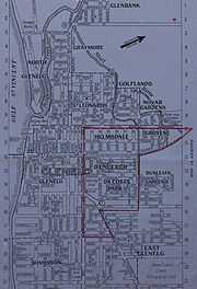 Glenelg East Map 1936