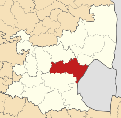 Location in Mpumalanga