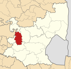 Location in Mpumalanga