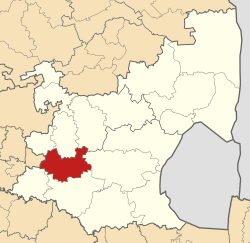 Location in Mpumalanga