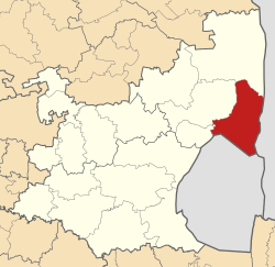 Location in Mpumalanga