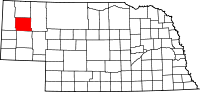 State map highlighting Box Butte County