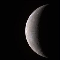 The first high-resolution color Wide Angle Camera image of Mercury acquired by MESSENGER