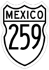 Federal Highway 259 shield