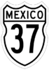 Federal Highway 37 shield