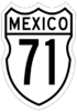 Federal Highway 71 shield