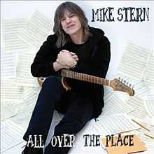 Mike Stern All Over the Place cover