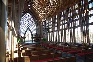 Interior of the chapel