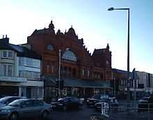 Exterior of the Winter Gardens in Morecambe, December 2009