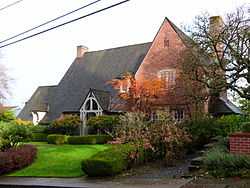 Photograph of a house.