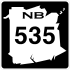 Route 535 shield