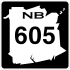Route 605 shield