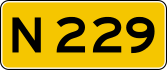 Provincial highway 229 shield}}