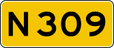 Provincial highway 309 shield}}