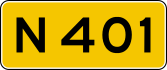 Provincial highway 401 shield}}