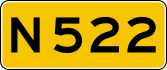 Provincial highway 522 shield}}