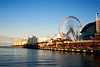 Navy Pier was built as part of the 1909 Plan of Chicago.