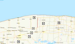 Map of New York State Route 269