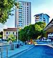 Nicosia financial destrict from Solomos Square bus station.jpg