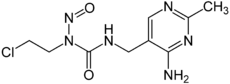 Structural formula of Nimustine