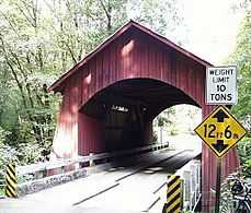 North Fork of the Yachats Bridge