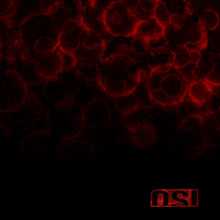 Faint, red blood droplets cover the top half of the otherwise black cover. The OSI logo, in red, is in the bottom right-hand corner.