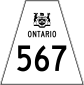 Highway 567 shield