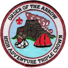 Order of the Arrow High Adventure Triple Crown.png