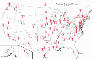 The Paramount Television Network had more than 100 affiliate stations across the U.S. and at least two Canadian affiliates.