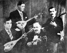 Photo of the Piraeus Quartet (mid-1930)