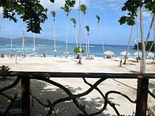 Playa "La Playita", a small beach located near Las Galeras.