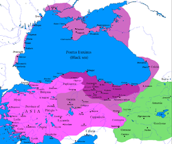 Map of the Kingdom of Pontus