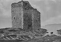 Portencross Castle in 1900