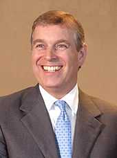 Prince Andrew, current incumbent