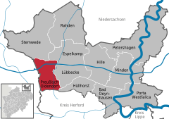 Preußisch Oldendorf in MI.svg