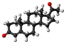 Progesterone molecule