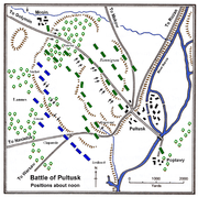 Battle of Pultusk about noon