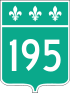 Route 195 shield