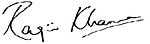 Ragini Khanna signature