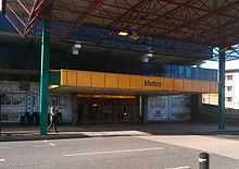 Regent Centre Metro station exterior in 2014