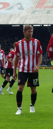 Richard Cresswell on the pitch