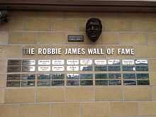 Robbie James Wall of Fame.JPG