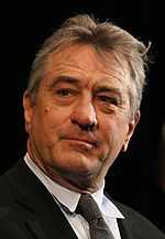 Photo of Robert De Niro at the 43rd Karlovy Vary International Film Festival in 2008.