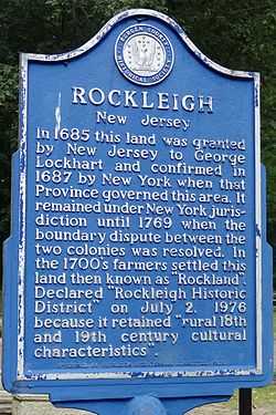 Rockleigh Historic District