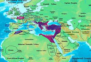 The Roman Empire in 477