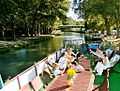 Rosa hotel barge deck passengers.JPG