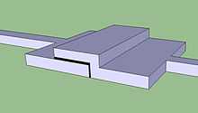 Illustration of a thin-film superconducting tunnel junction.