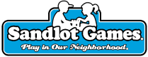  Sandlot Games logo - 2008 (with tagline)