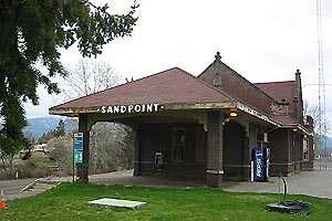 Sandpoint Burlington Northern Railway Station