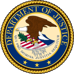 United States Department of Justice's seal